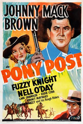 Pony Post (1940) starring Johnny Mack Brown on DVD on DVD